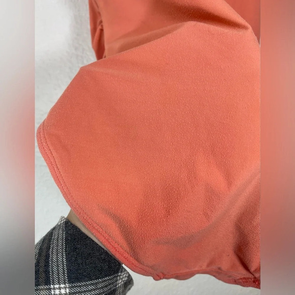 Kate Spade Peach Orange One Piece Swimsuit Floral Women’s Small Summer Spring - Picture 6 of 10